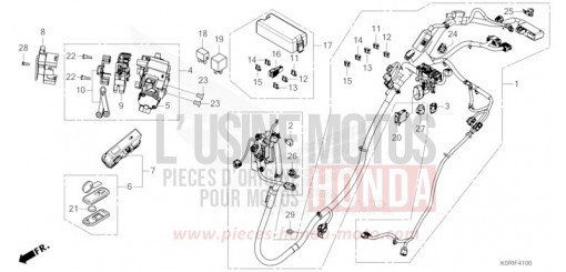FAISCEAU DES FILS SH125ADP de 2023
